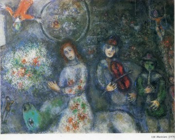 Contemporary musicians Marc Chagall Oil Paintings